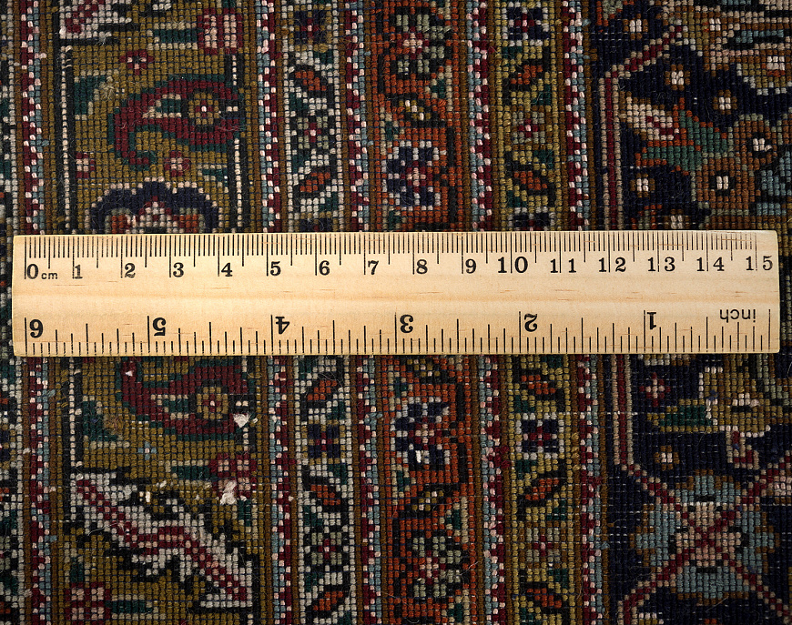 Иранский ковер из шерсти и шёлка «TABRIZ MAHI» 13-148-IR