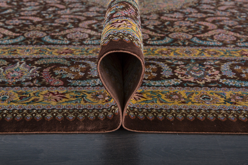 Иранский ковёр из шёлка «QOM» 12-508-IR