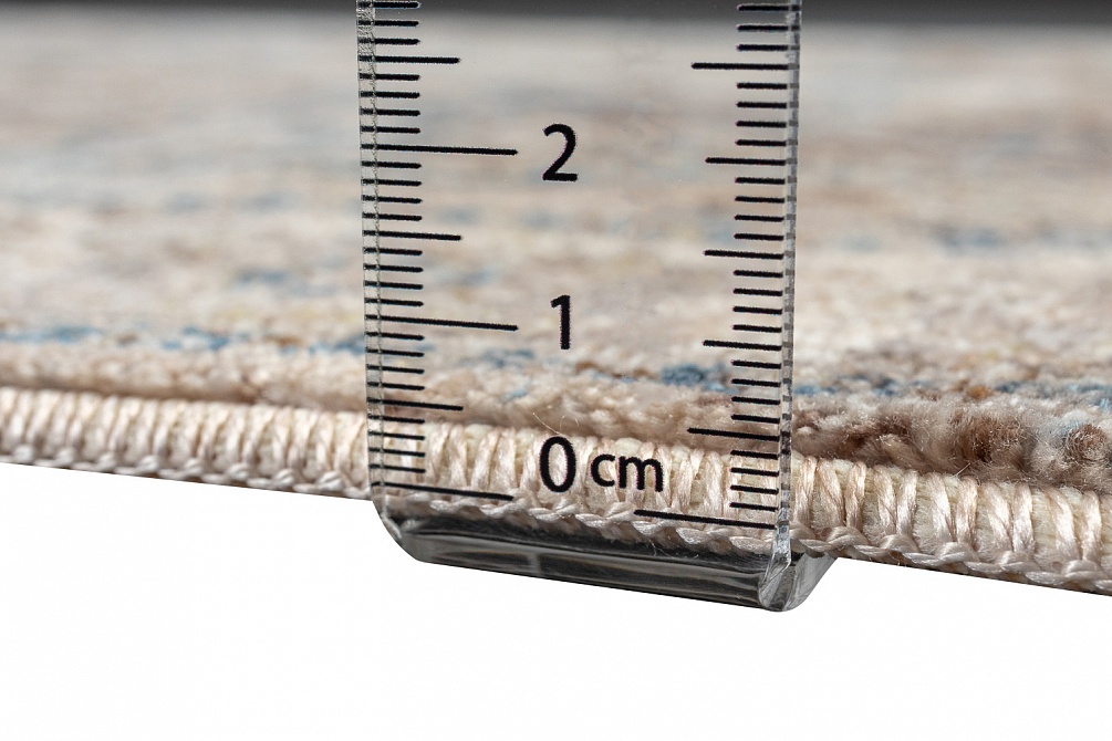 Турецкий ковер из полиэфирного шёлка «MYSTIC» 0658A-NAVY-BRN(Runner) 6