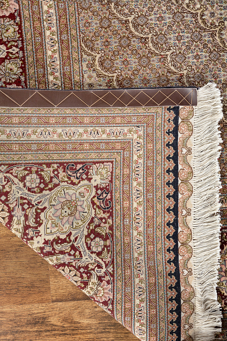 Иранский ковёр из шерсти и шёлка «TABRIZ MAHI» 14-64-IR