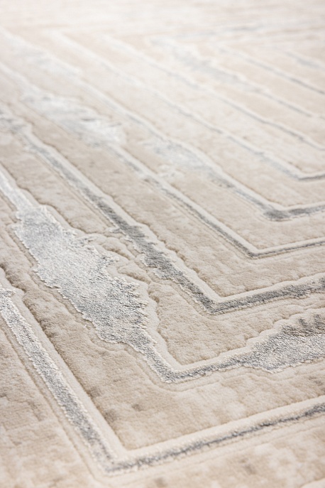 Турецкий ковер из бамбукового шёлка и акрила «MILANO CASA» PJ51A-CRE