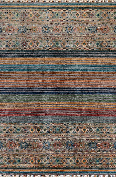 Пакистанский ковер из шерсти «SHAWL KANDI» MULTY-MULTY(167x240)