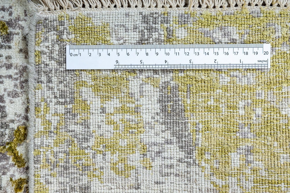 Индийский ковер из шерсти и шёлка «WEST HOLLYWOOD» PJ23554-GREEN 9