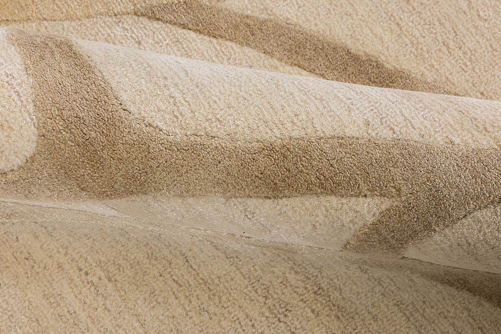 Индийский ковер из арт-шёлка и шерсти «EVEREST» 2023314-ANTIQUE BEIGE