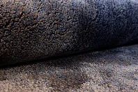 Индийский ковер из эвкалиптового шёлка «VELVET MIRAGE» DEGRADEE SAPPHIRE(Round) 4