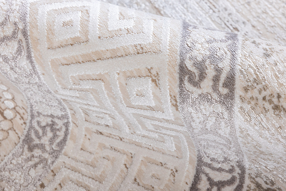 Турецкий ковёр из эвкалиптового шёлка и акрила «SIRIUS» 1988-BGE