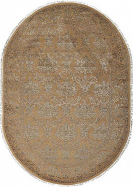 Индийский ковер из арт-шелка