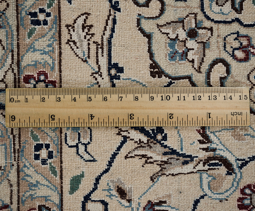 Иранский ковёр из шерсти и шёлка «NAIN 6LA» 13-139-IR