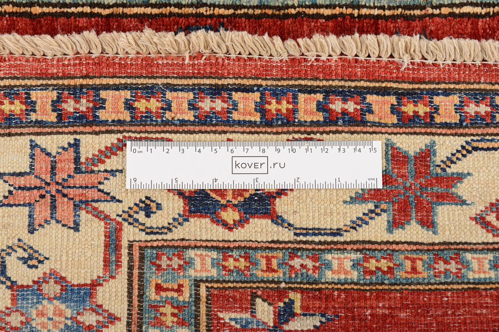 Пакистанский ковёр из шерсти «KAZAK CLASSIC» RED-IVR(82X111)
