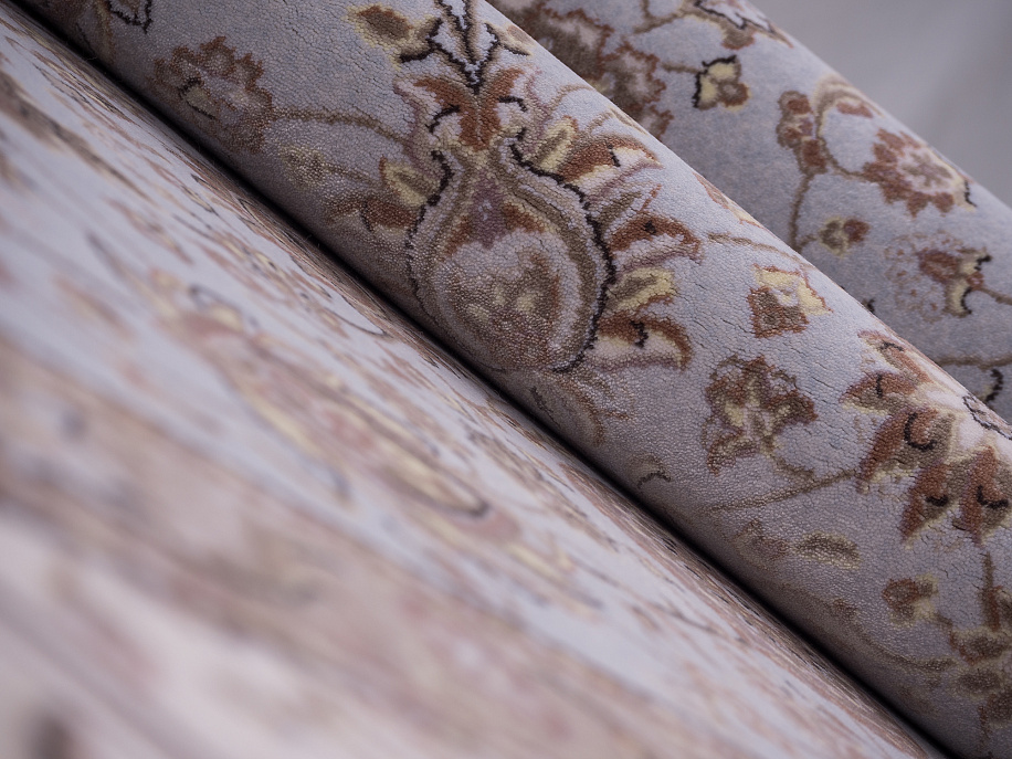 Бельгийский ковёр из бамбукового шёлка «PERSIAN SILK» 0IS010-LBLU-PAST