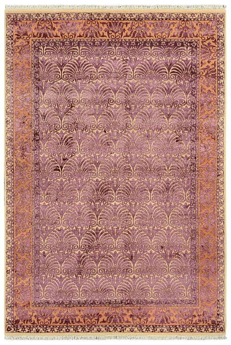 Индийский ковер из шерсти и арт-шёлка «KING OF AGRA» NO45-COLOR-4