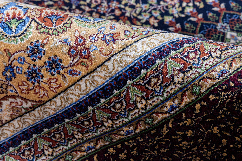 Иранский ковёр из шёлка и модала «QUM COLLECTION» 239-DBL