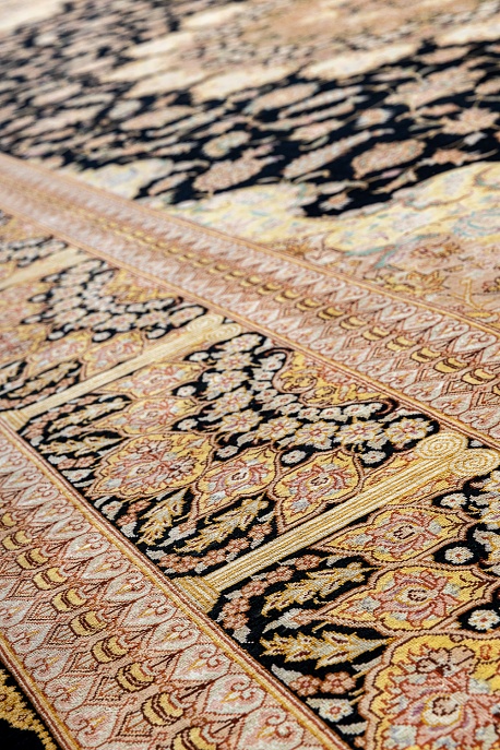 Иранский ковер из шёлка «QUM MM IR» 14-102-IR KAZEMI 8