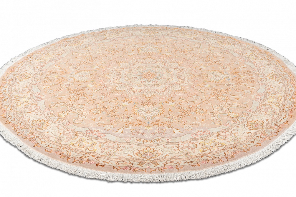 Иранский ковер из шерсти и шёлка «TABRIZ 60» 801-2873-IR