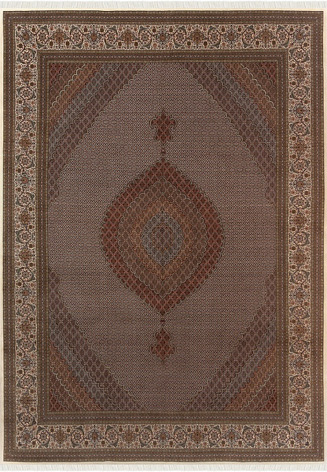 Иранский ковер из шерсти и шёлка «TABRIZ MAHI» 15-32A 1