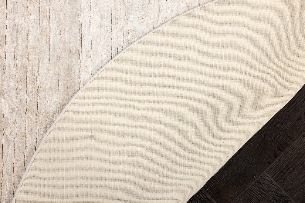 Индийский ковер из шёлка «SILK VEIL» PLAIN-G099(Round)