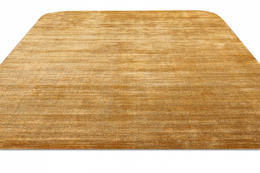 Индийский ковер из шерсти и арт-шёлка «MURUGAN SHAPE» PLAIN-ANT-GLD-DC01/F033 3