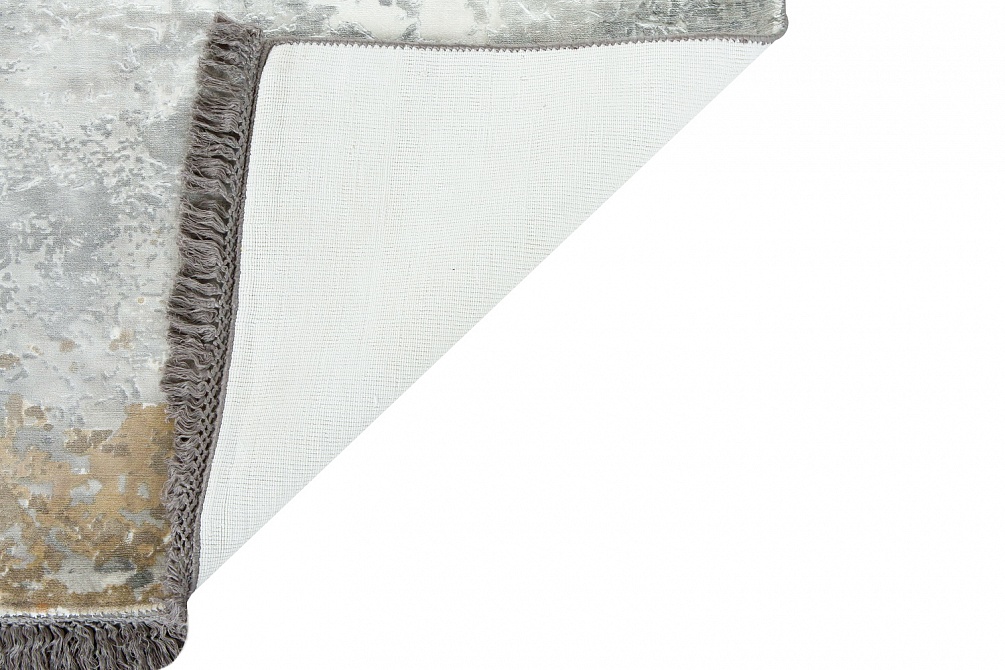 Индийский ковер из арт-шёлка «MIST» 2017012-CHOC