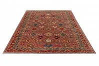 Пакистанский ковер из шерсти «KAZAK ROYAL» 253026-PURPAL-RED 3