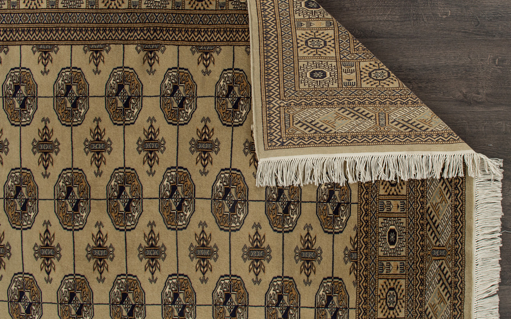 Пакистанский ковёр из шерсти «BUKHARA 11/22» BGE-(127X183)