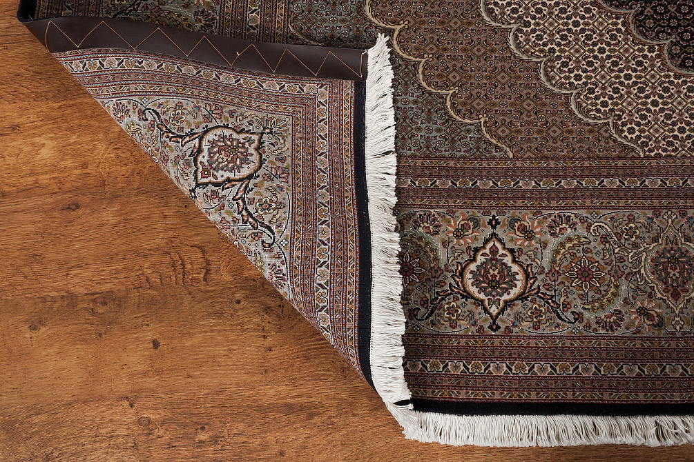 Иранский ковёр из шерсти и шёлка «TABRIZ MAHI» 900-37831-IR