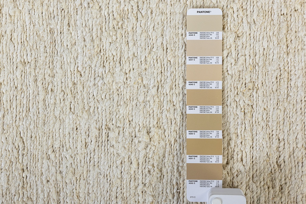 Индийский ковер из джута «JUTE MODERN» LINES-WHITE