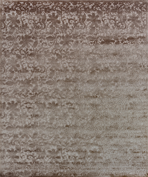 Непальский ковер из шерсти и шёлка «ART COLLECTION» LACE#12-AG12(90404)