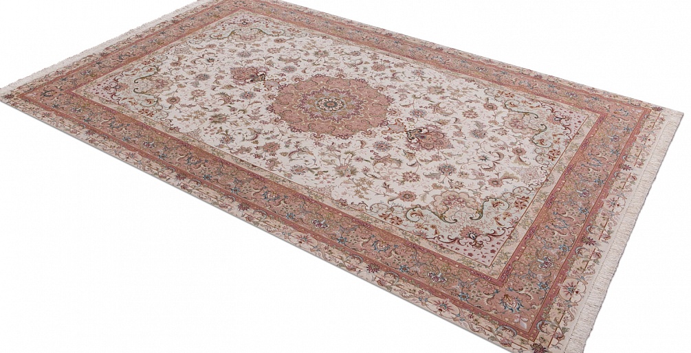 Иранский ковер из шерсти и шёлка «TABRIZ SHIRFAR» 801-3777-IR 3