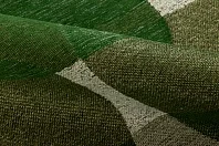 Бельгийский ковер из полиэфирного шёлка «SHINY FEATHER» 9449-CAFÉ-HEDGEROW GREEN 3