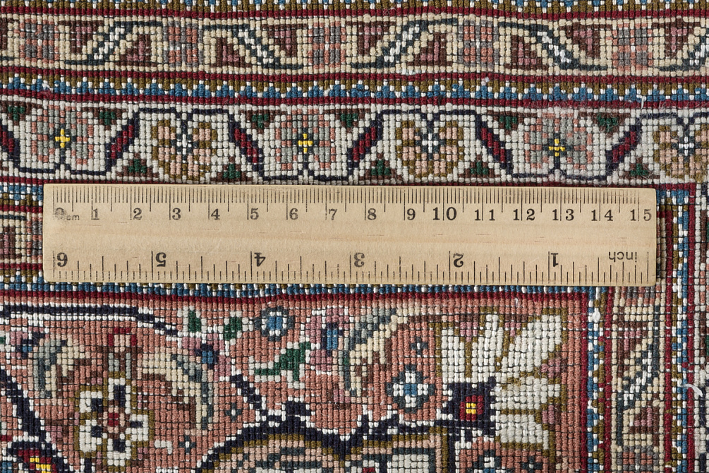 Иранский ковер из шерсти и шёлка «TABRIZ MAHI» 13-56-IR