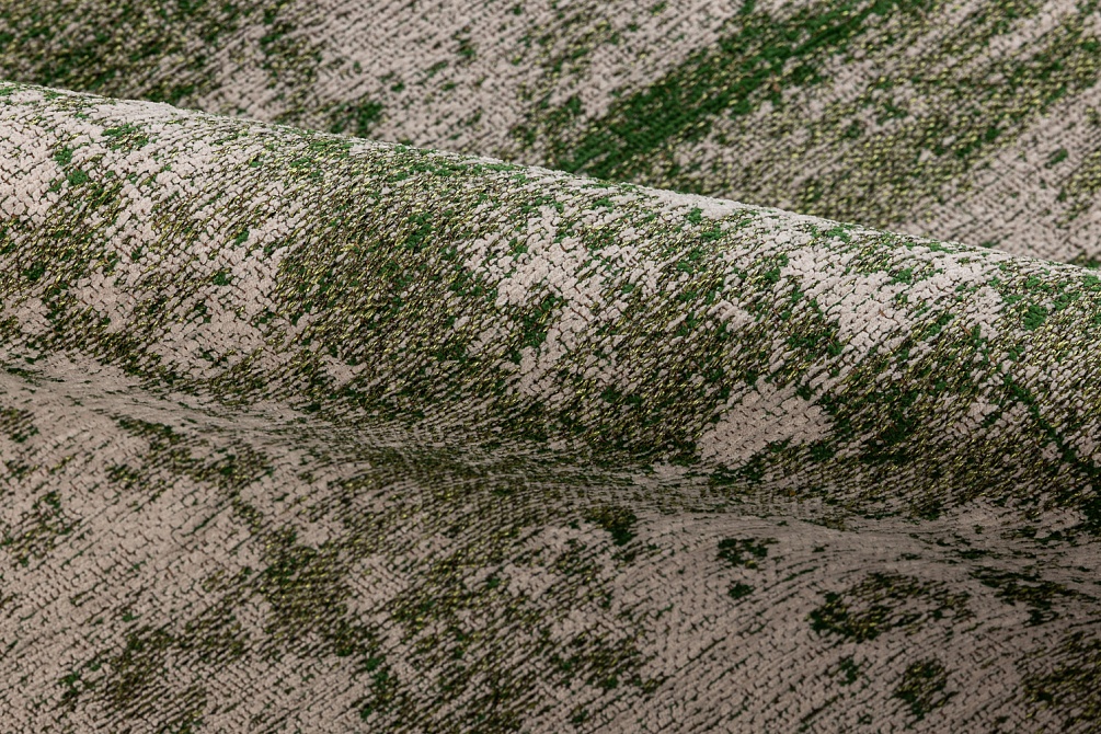 Бельгийский ковер из полиэфирного шёлка «SHINY FEATHER» 9489-PIQUANT GREEN