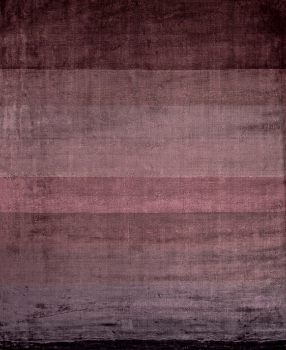 Индийский ковер из арт-шёлка «RAINBOW SHINE» 2014002-PLUM-PUR