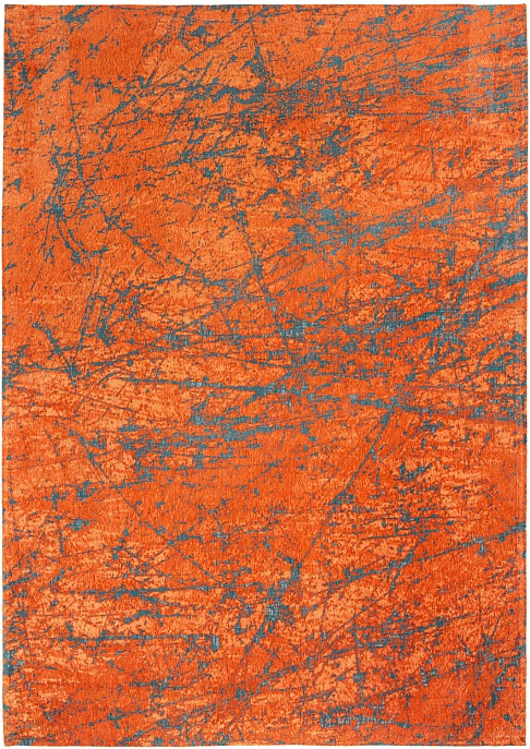 Бельгийский ковер из хлопка и синтетики «MAD MEN» 9219-NEBULA-ORANGE