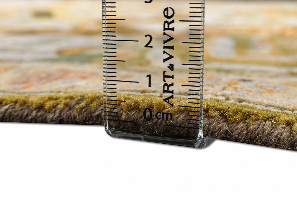 Индийский ковер из шерсти и хлопка «ZIEGLER VINTAGE» CAD7-GREY-MIX(275x280)