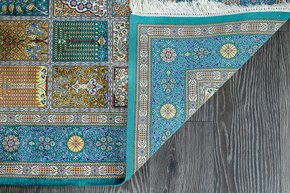 Иранский ковёр из шёлка «QOM» 21-018