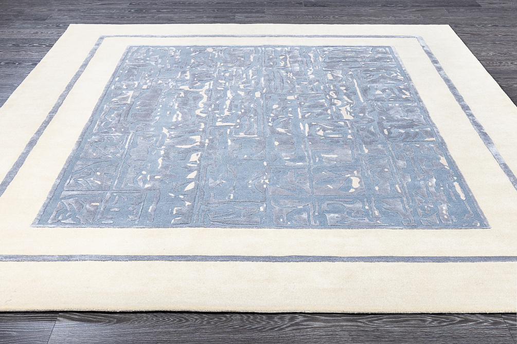 Индийский ковер из шерсти и арт-шёлка «Art de Vivre by DETALI» design Elena Lushkina «RELIEF-1»