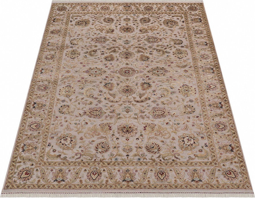 Индийский ковер из шерсти, шёлка и хлопка «AURORA 14/14» QNQ10-MIVR-MIVR 2