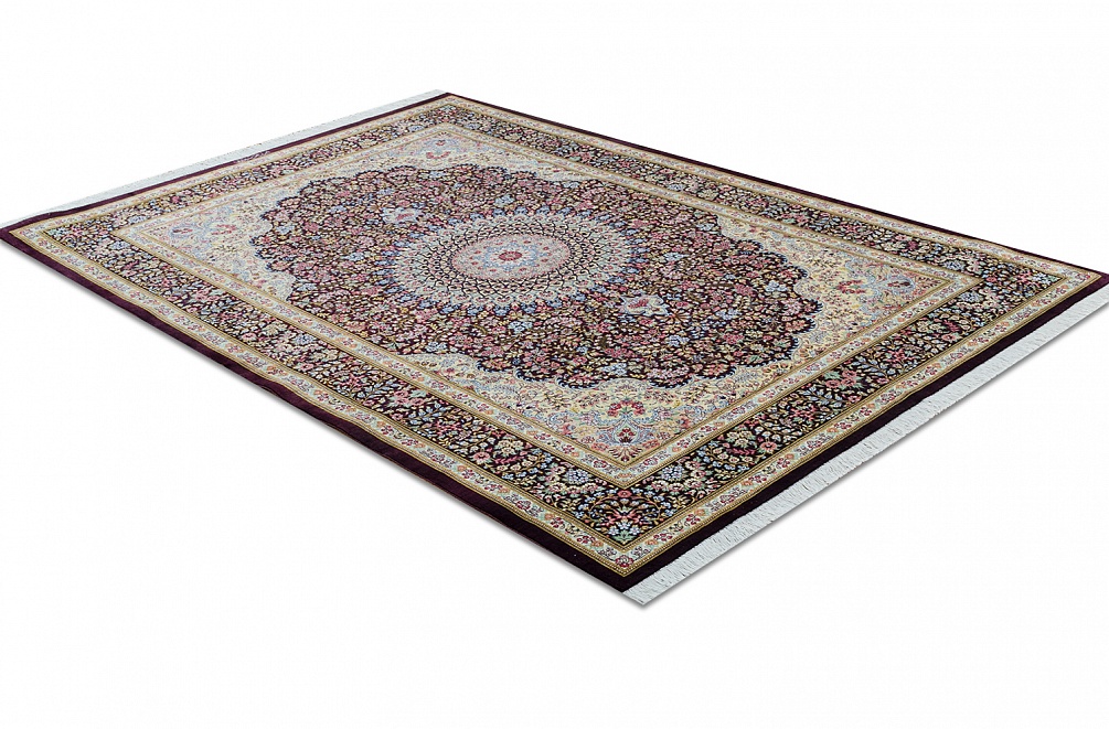 Иранский ковер из шёлка «QUM MM IR» 14-238-IR SHIRAZI 3