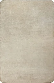 Индийский ковер из шёлка «BLANC DE BLANCS» PLAIN-CORNER-BEIGE 1