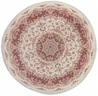 Иранский ковер из шерсти и шёлка «TABRIZ 40» 15-2A(Round) 1