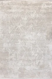 Турецкий ковер из полипропилена и полиэстера «MOON» 2572A-CREAM-L.GREY 1