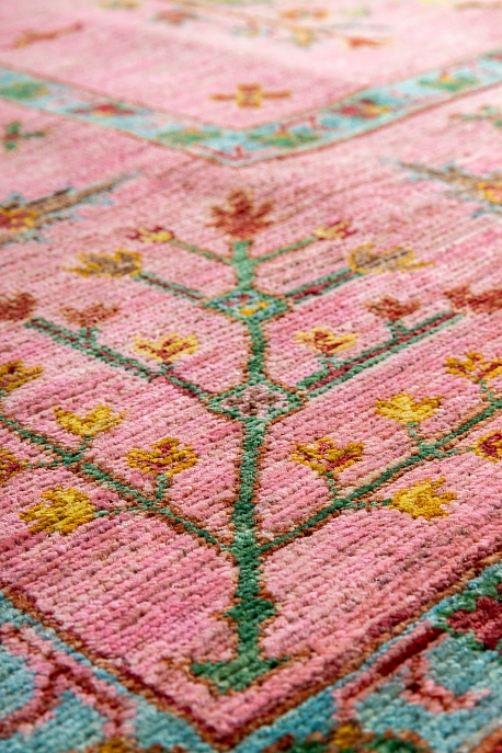 Пакистанский ковер из шерсти «SHAHI» PINK-PINK(243x318)