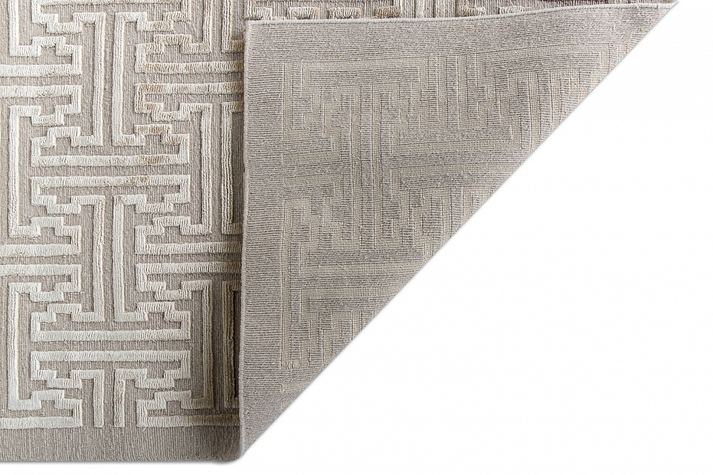 Непальский ковер из шерсти и шёлка «ART DECO RUGS» AB233/4-BR12 5