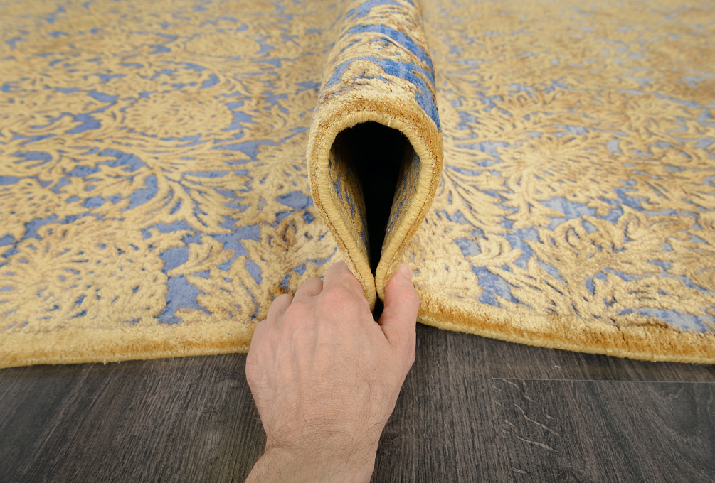 Индийский ковёр из шерсти и арт-шёлка «SILK PATINA» AL113-COLOR1