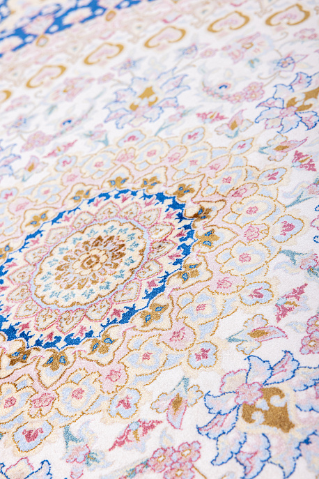 Иранский ковёр из шёлка и модала «MASTERPIECE QUM» 015-22-BEAUTY QUM