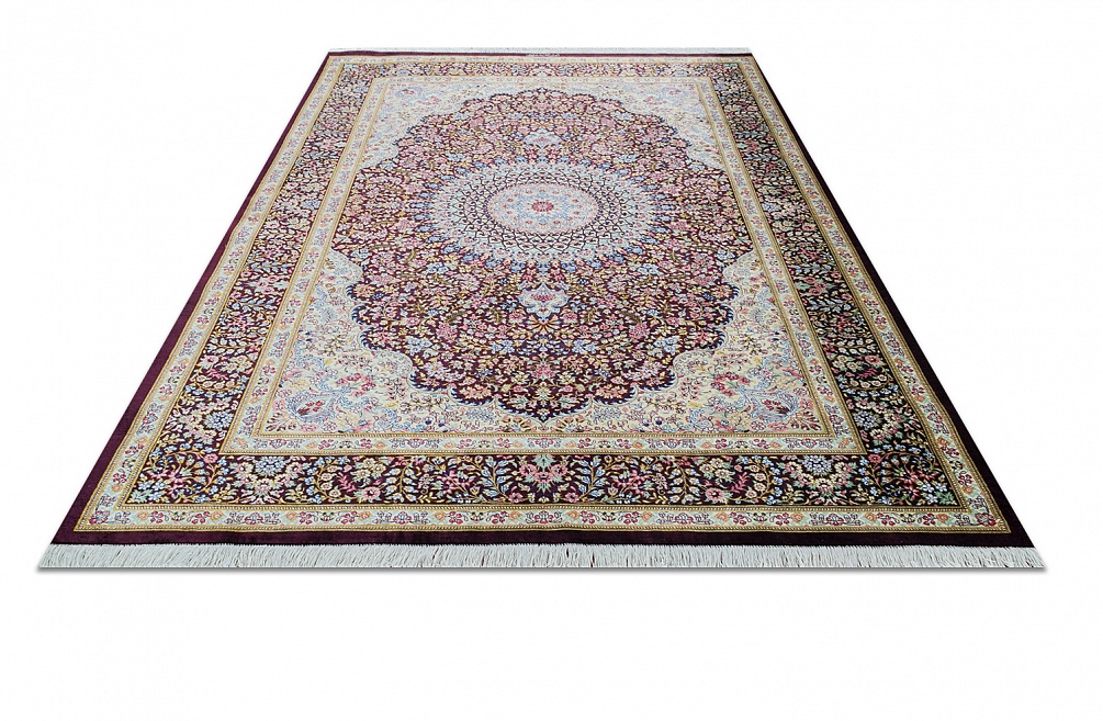 Иранский ковер из шёлка «QUM MM IR» 14-238-IR SHIRAZI 2