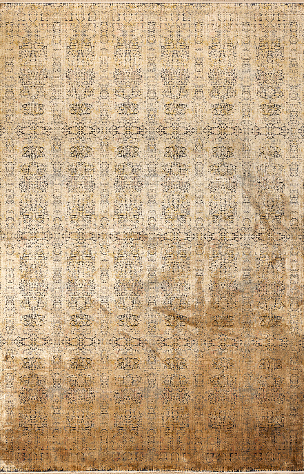 Турецкий ковер из эвкалиптового шёлка и акрила «KING CROWN» B127BA-CUPPER