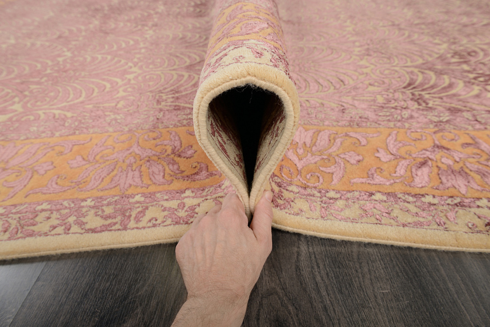 Индийский ковёр из шерсти и арт-шёлка «KING OF AGRA» NO45-COLOR-4