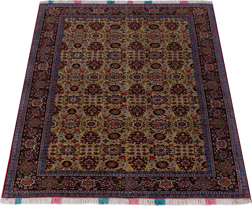 Иранский ковёр из шерсти и шёлка «SENEH» 11-177-IR