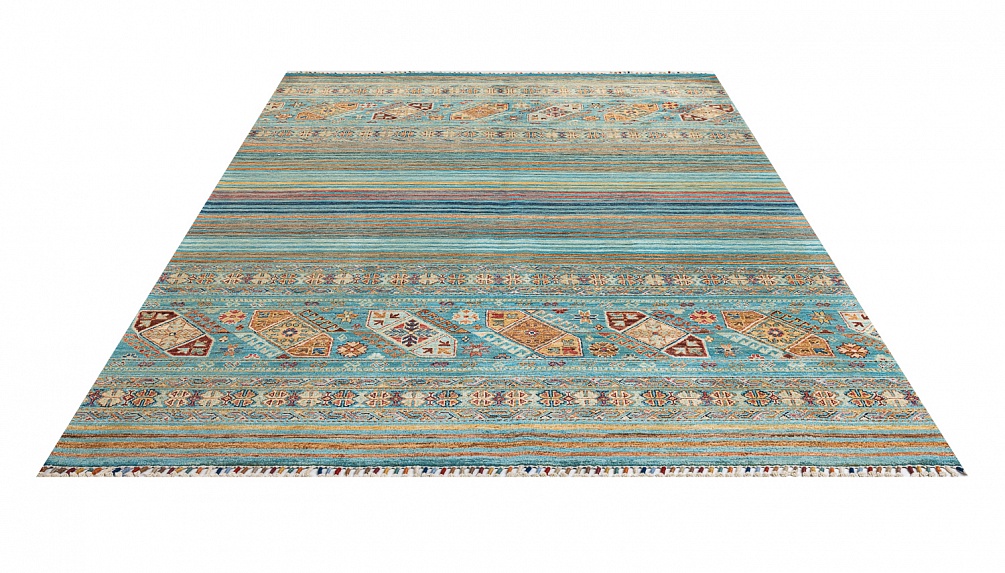 Пакистанский ковер из шерсти «SHAWL KANDI» MULTY-MULTY(171x240)